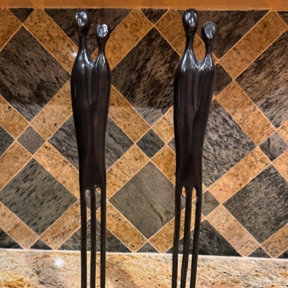 Louise Henderstrom & Bodrul Khalique Sculptures - Pair of 2